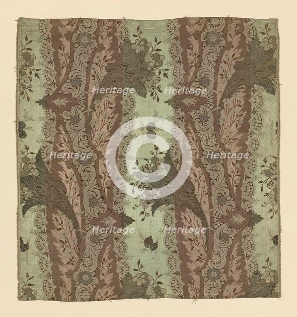 Panel (Dress Fabric), France, 1718/20. Creator: Unknown.