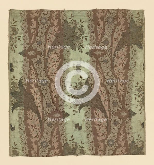 Panel (Dress Fabric), France, 1718/20. Creator: Unknown.