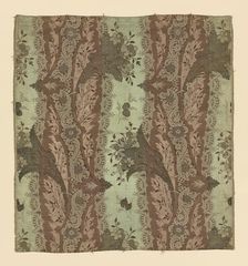 Panel (Dress Fabric), France, 1718/20. Creator: Unknown