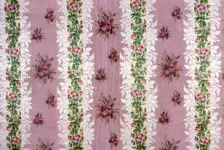Panel (Dress Fabric), France, 1860s. Creator: Unknown