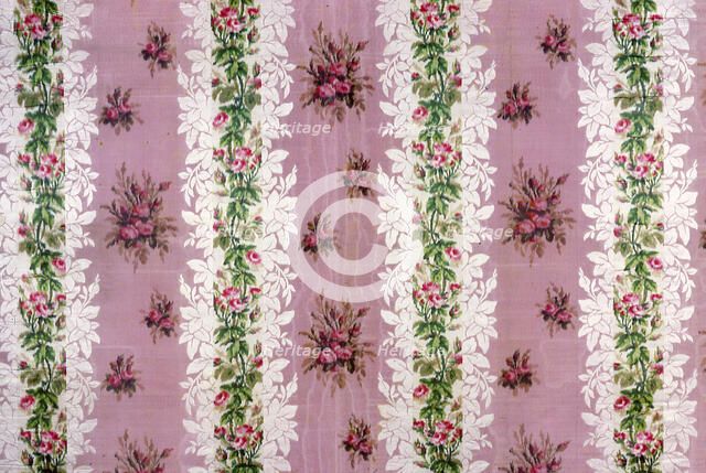 Panel (Dress Fabric), France, 1860s. Creator: Unknown.