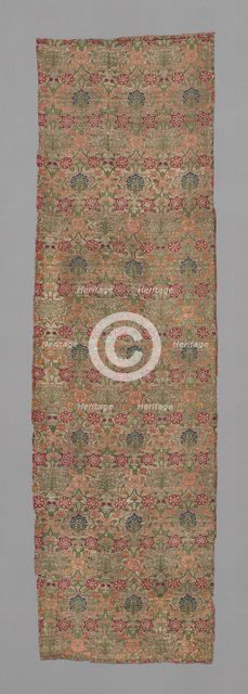 Panel (Dress Fabric), Iran, 1701/50. Creator: Unknown.