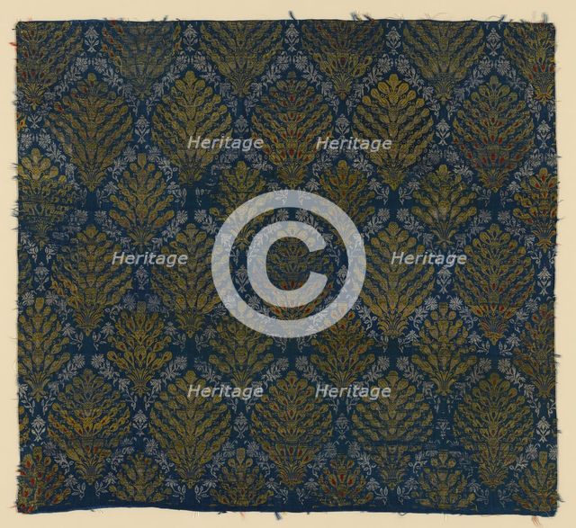 Panel (Dress Fabric), Iran, 18th/19th century. Creator: Unknown.