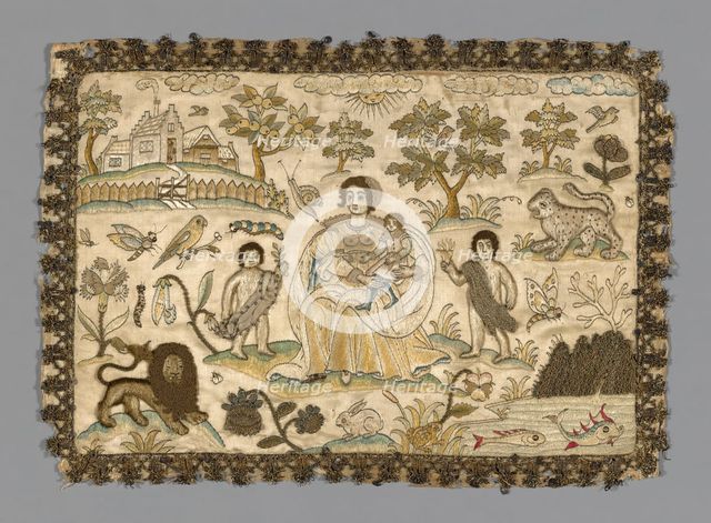 Panel, England, 17th century. Creator: Unknown.