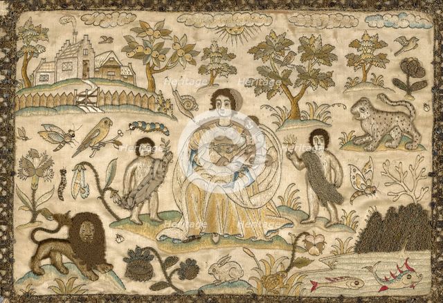 Panel, England, 17th century. Creator: Unknown.