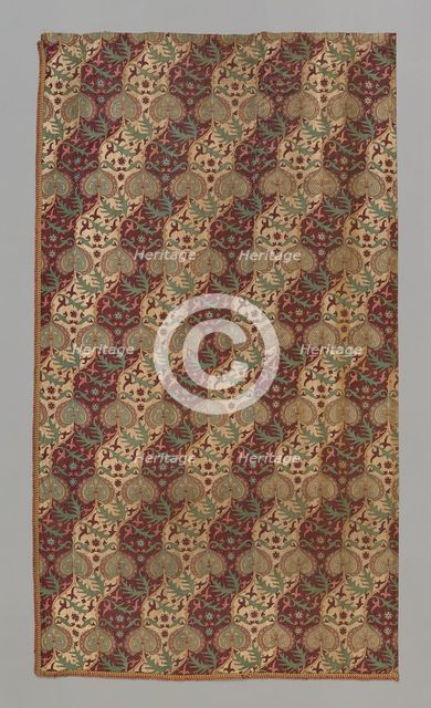Panel, England, 1849/51. Creator: Bannister Hall Print Works.