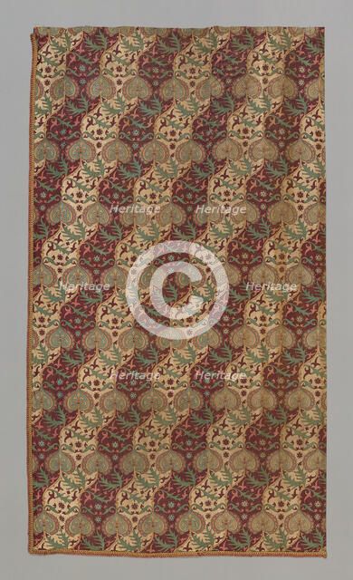 Panel, England, 1849/51. Creator: Bannister Hall Print Works.