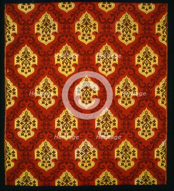Panel, England, 1875/1900. Creator: James W. & C. Ward.