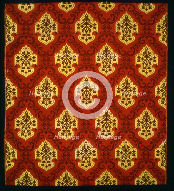 Panel, England, 1875/1900. Creator: James W. & C. Ward.
