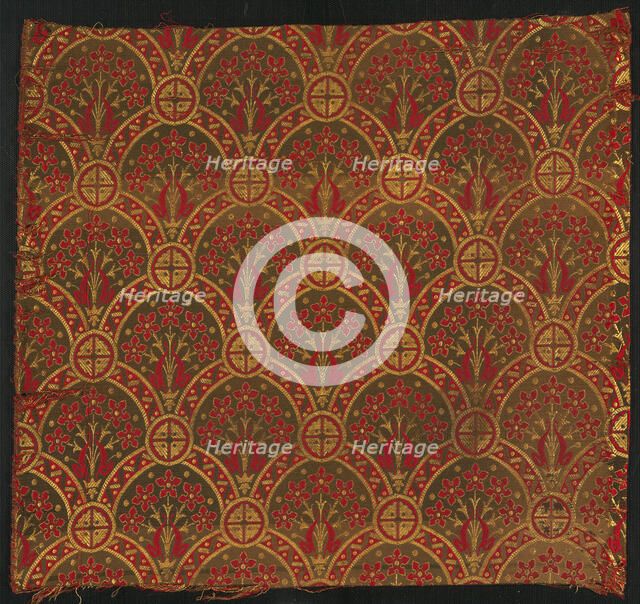 Panel, England, 1871. Creator: James W. & C. Ward.