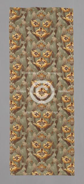 Panel, England, 1890s. Creator: Unknown.