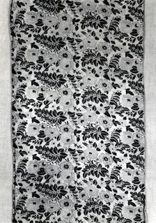 Panel, England, 19th century. Creator: Unknown