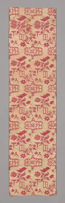 Panel, England, c. 1720. Creator: Unknown