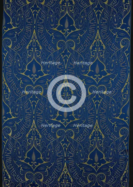 Panel, England, c. 1870. Creator: Warner, Sillet and Ramm.