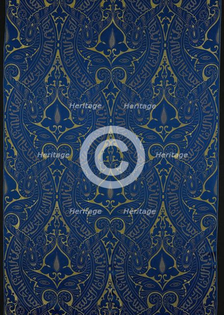 Panel, England, c. 1870. Creator: Warner, Sillet and Ramm.