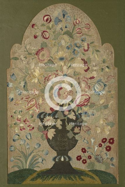 Panel, England, Queen Anne period (1702-1714), 1701/1725. Creator: Unknown.