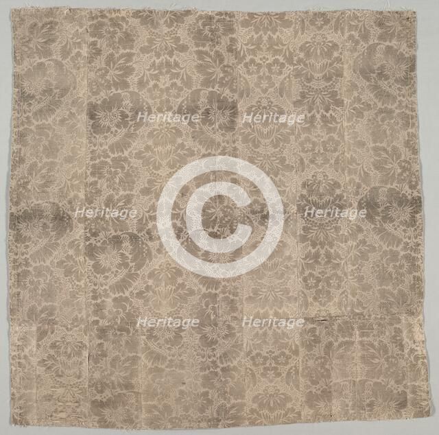 Panel, early 1700s. Creator: Unknown.