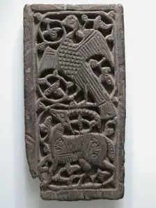 Panel, Egypt, 10th-12th century. Creator: Unknown