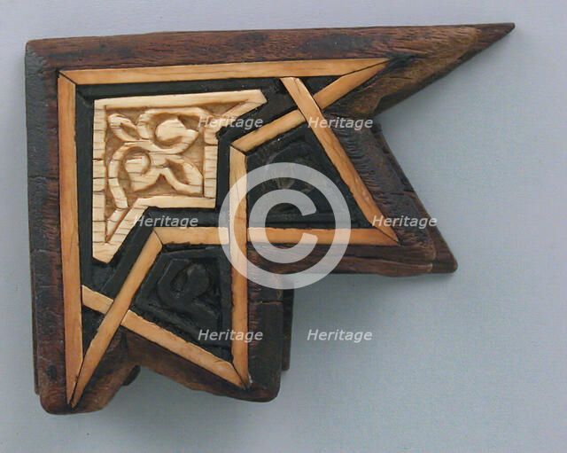 Panel, Egypt, 14th-15th century. Creator: Unknown.