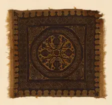Panel, Egypt, Roman period (30 B.C.- 641 A.D.), 4th/5th century. Creator: Unknown