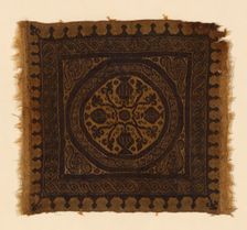 Panel, Egypt, Roman period (30 B.C.- 641 A.D.), 4th/5th century. Creator: Unknown