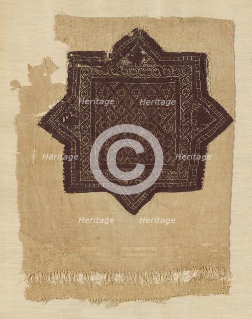 Panel, Egypt, Roman period (30 B.C.- 641 A.D.), 4th/6th century. Creator: Unknown.