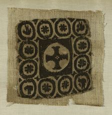 Panel, Egypt, Roman period (30 B.C.- 641 A.D.), 5th/6th century. Creator: Unknown
