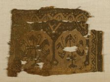 Panel, Egypt, Roman period (30 B.C.- 641 A.D.), 5th/6th century. Creator: Unknown