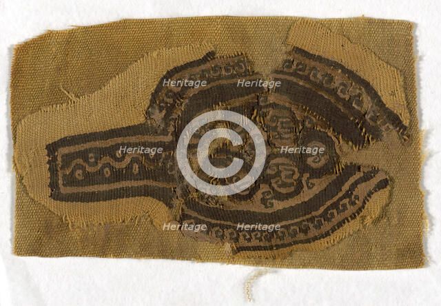 Panel, Egypt, Roman period (30 B.C.- 641 A.D.), 5th/6th century. Creator: Unknown.