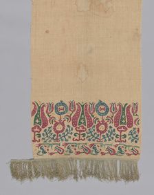 Panel (For a Bedcover), Greece, 17th century. Creator: Unknown