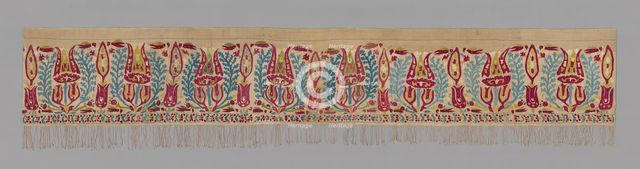 Panel (For a Bedcover), Greece, 17th century. Creator: Unknown.