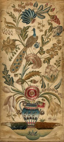 Panel (For a Sconce), England, 18th century. Creator: Unknown