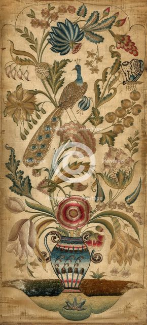Panel (For a Sconce), England, 18th century. Creator: Unknown.