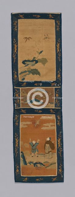 Panel (For a Screen), China, Qing dynasty (1644-1911), 1875/1900. Creator: Unknown.