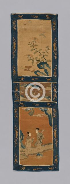 Panel (For a Screen), China, Qing dynasty (1644-1911), 1875/1900. Creator: Unknown.