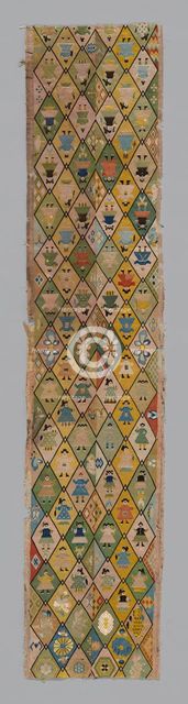 Panel (For Sleeve Bands), China, Qing dynasty (1644-1911), 1875/1900. Creator: Unknown.