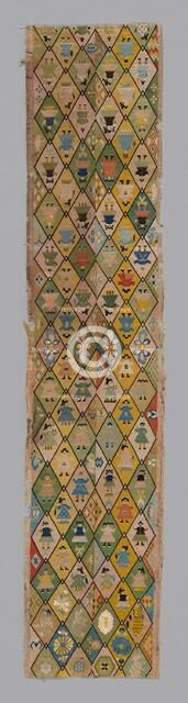 Panel (For Sleeve Bands), China, Qing dynasty (1644-1911), 1875/1900. Creator: Unknown.