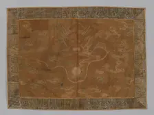 Panel (Former Fragment of Man's Coat), China, Qing dynasty(1644-1911), 1700/35. Creator: Unknown