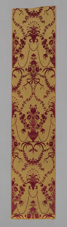 Panel (Formerly Used as a Wallcovering), Italy, 1775/85. Creator: Unknown