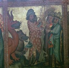 Panel forty four of the Altar of the Apocalypse, 15th century. Artist: Master Bertram of Hamburg