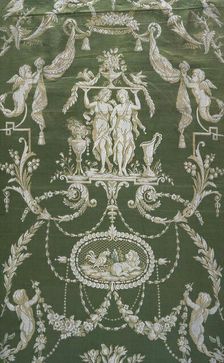 Panel, France, Directoire period, c. 1790. Creator: Unknown