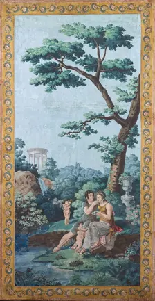 Panel, France, Late 18th/early 19th century. Creator: Unknown