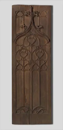 Panel, French, 15th century. Creator: Unknown