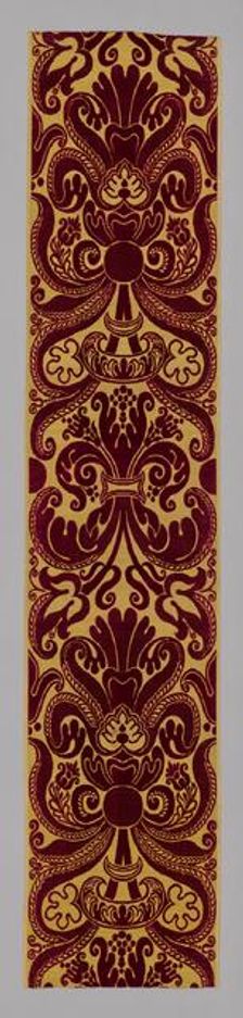 Panel from the Davanzati Palace, Florence, c. 1625. Creator: Unknown