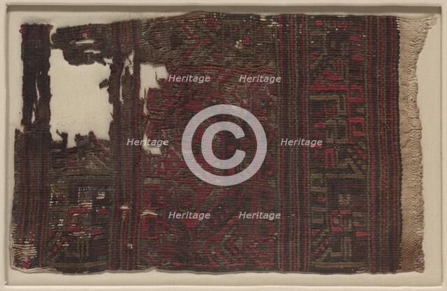 Panel from the End of a Sash, 700 BC-1. Creator: Unknown.