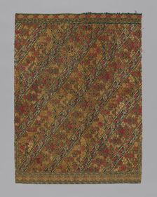 Panel (From woman's trousers), Iran, 1801/50. Creator: Unknown
