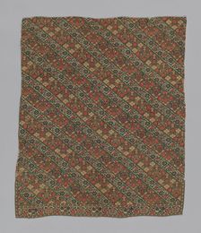 Panel (From Woman's Trousers), Iran, 19th century. Creator: Unknown