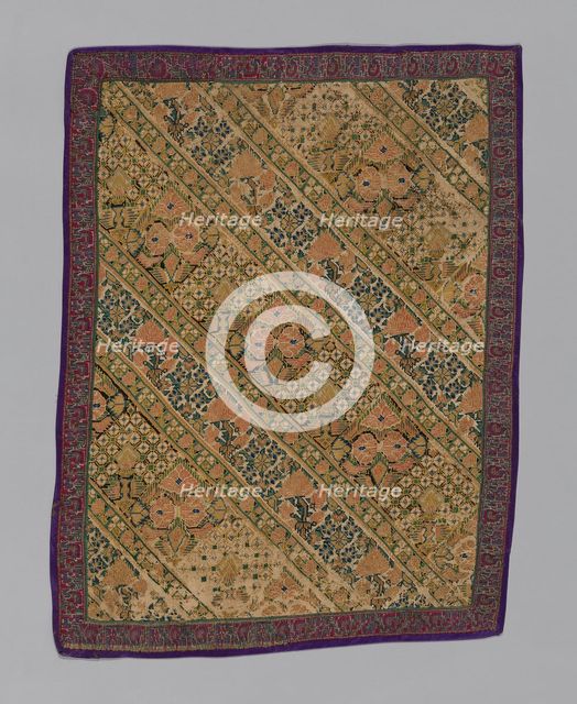 Panel (From Woman's Trousers), Iran, 19th century. Creator: Unknown.