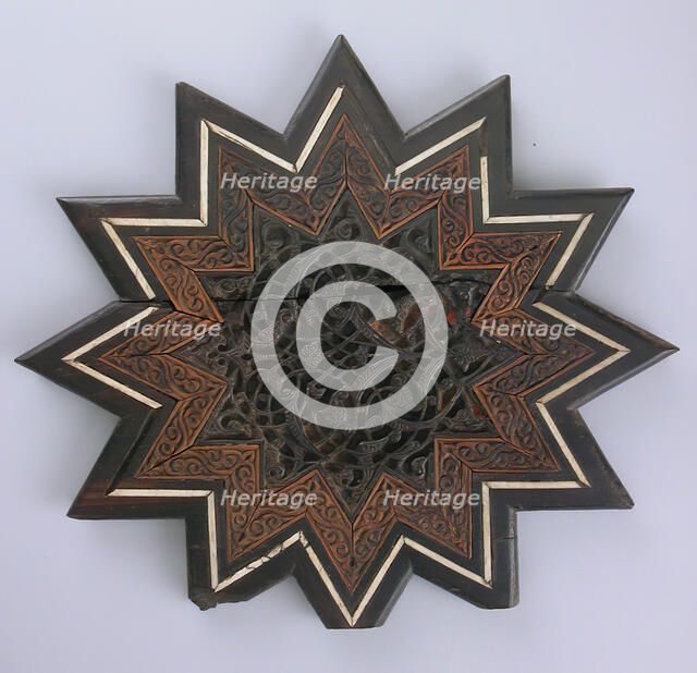 Panel from a Minbar, Egypt, 13th-14th century. Creator: Unknown.