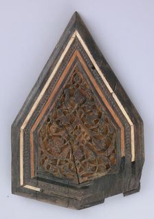 Panel from a Minbar, Egypt, 13th-14th century. Creator: Unknown